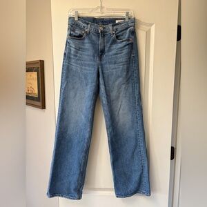 AYR Women's Straight Leg Blue Jeans